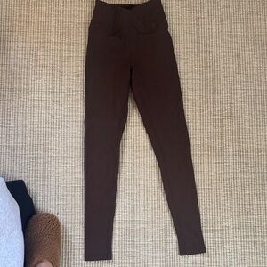 Year of Ours Brown Leggings